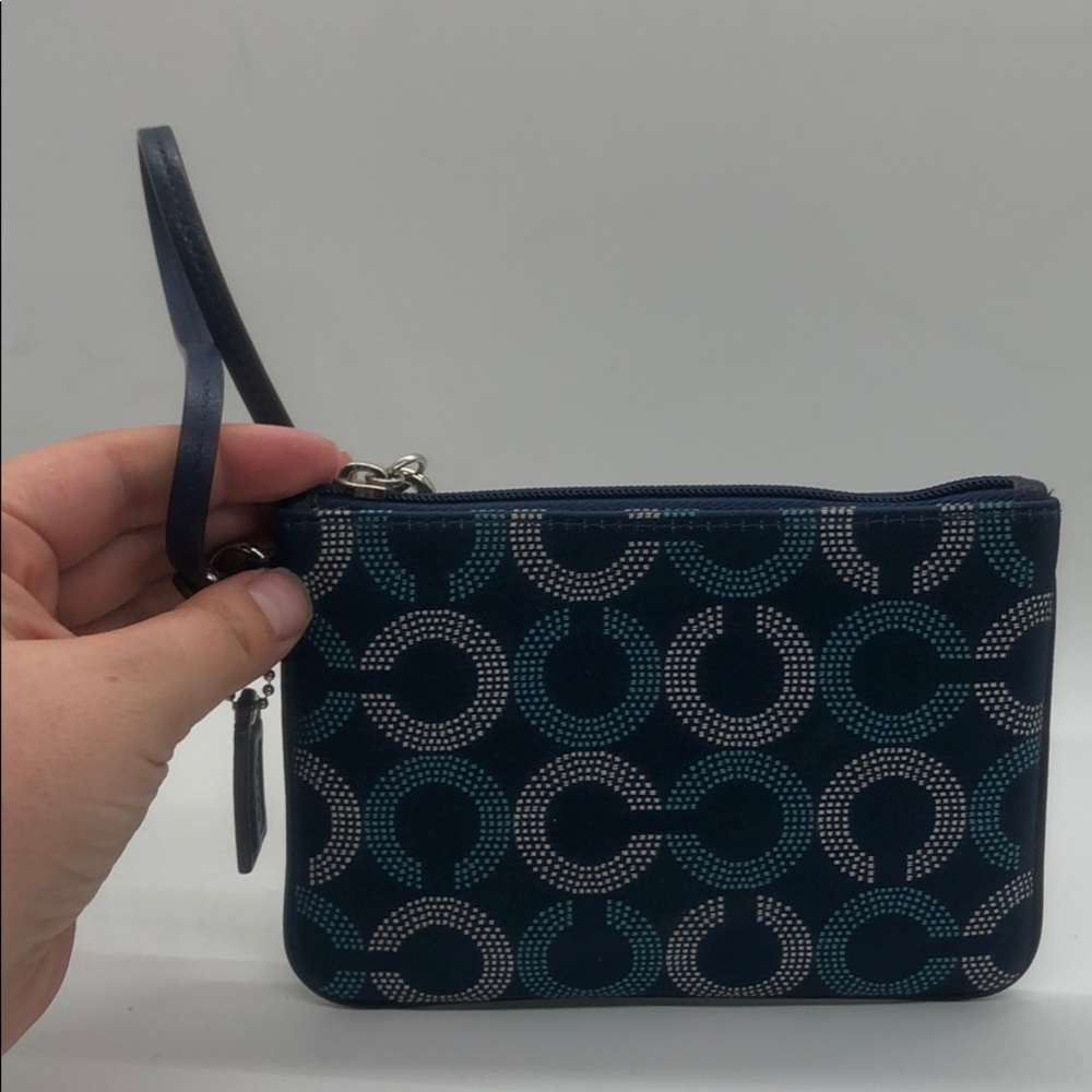 Coach Signature wristlet